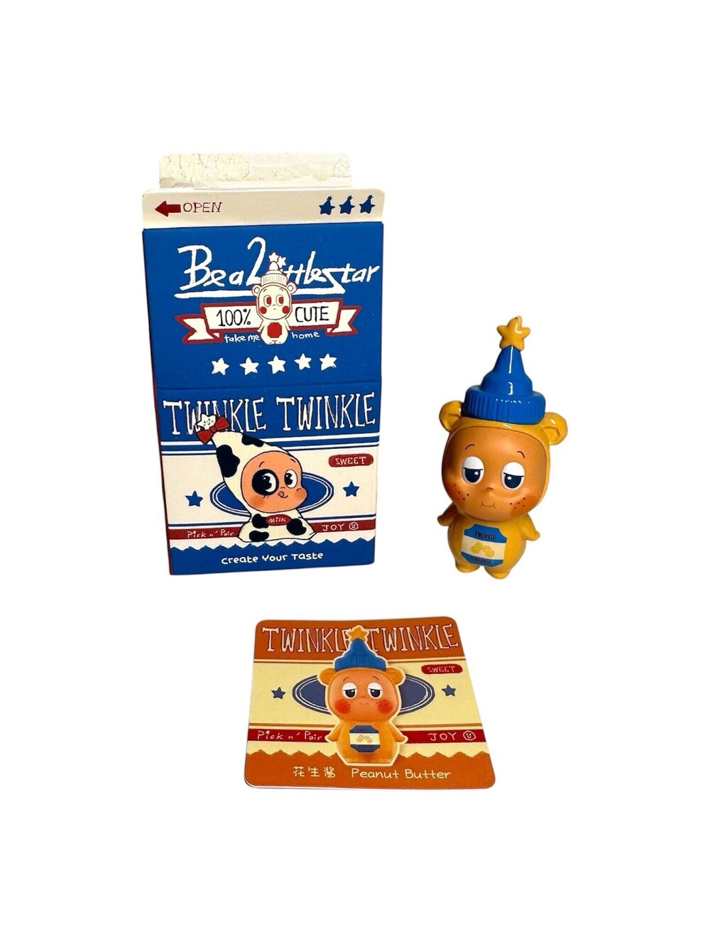 Pop Mart Twinkle Twinkle Create Your Taste Peanut Butter Mini Figure